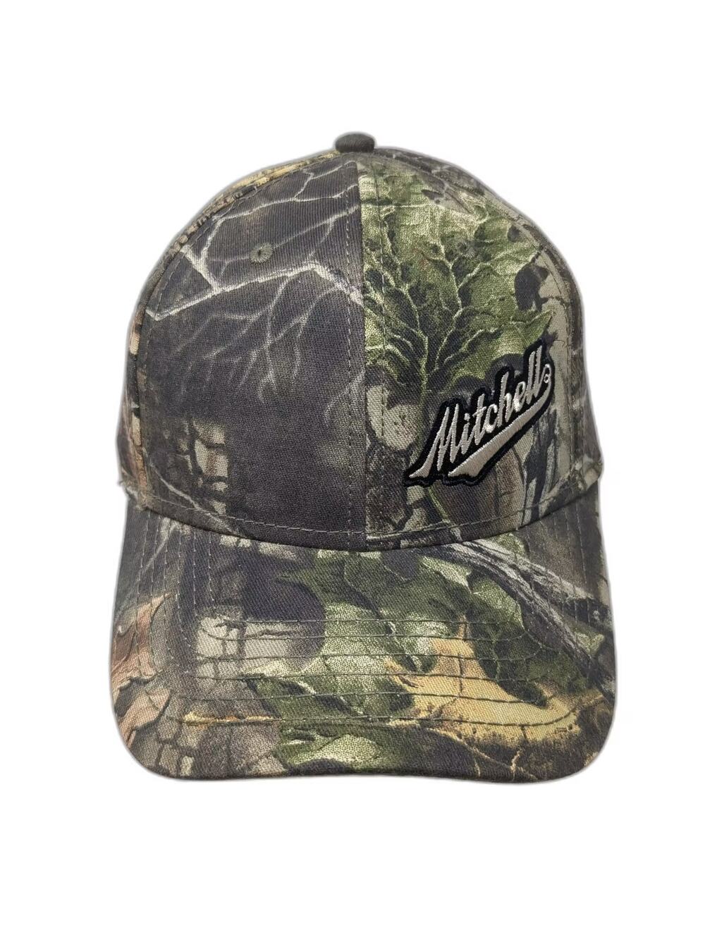Platinum Mitchell Berkeley Green Camo Baseball Cap Hat One Size Slideback